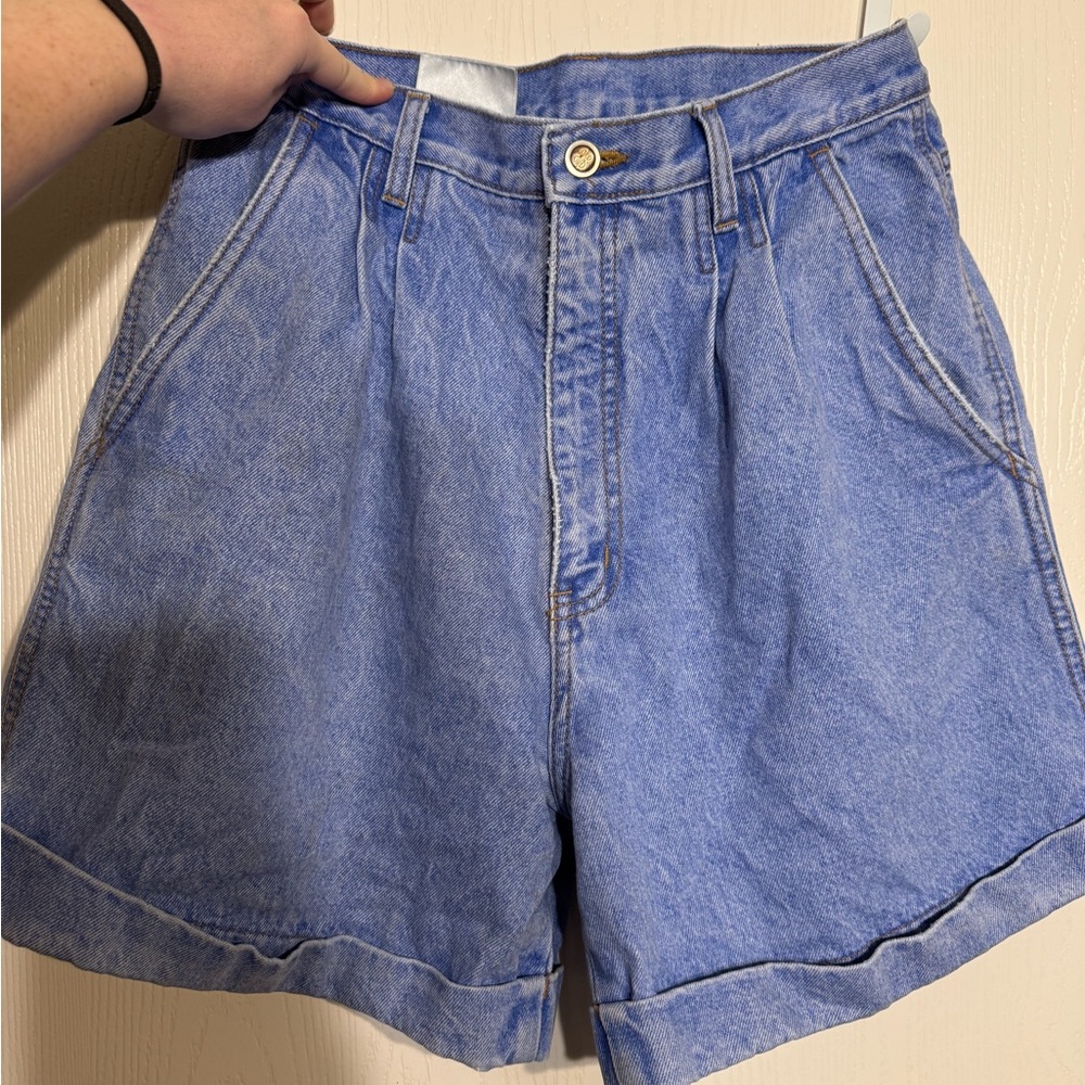 Vintage Bill Blass Light Blue Jean Shorts